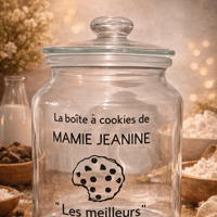 Boite a cookies personnalise steph crea cadeau invites bapteme montauban de bretagne broceliande rennes bocal gateaux biscuits recettes 1 