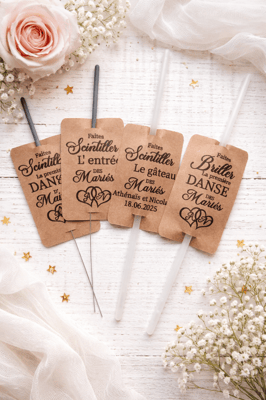 Bougie scintiller briller personnalise steph crea cadeau invites bapteme montauban de bretagne broceliande rennes invites cremaillere cadeaux cadeau rencontre prenom prenoms person